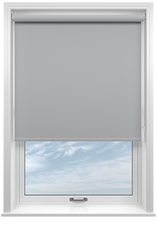 Trinity (Blackout), Silver - Roller Blind